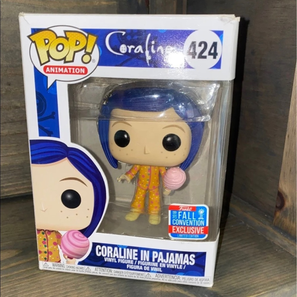 Funko pop coraline in pajamas #424 fall convention